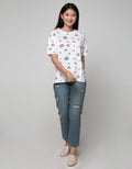 Nevada Short Sleeve SsOversized Fun Print
