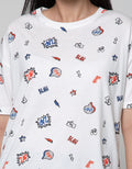Nevada Short Sleeve SsOversized Fun Print