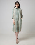 Triset Ladies Dress Plaid Motif