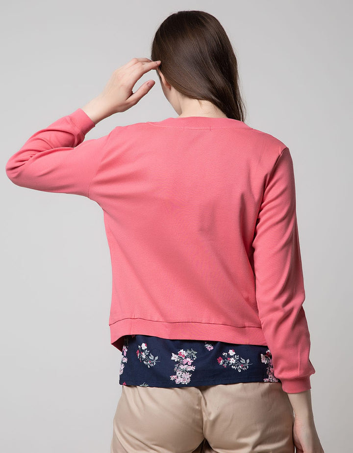 Geela Cardigan Two Set Flowery