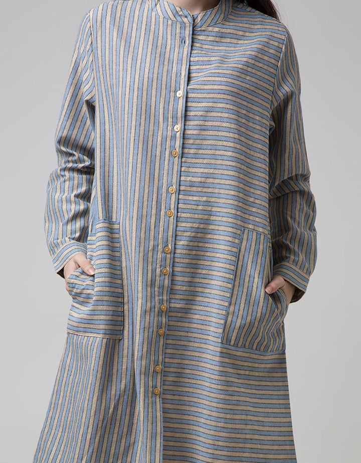 Triset Ladies Dress Stripe