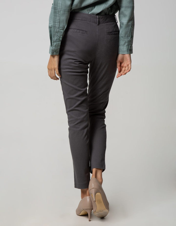 Geela Slim Fit Pants Dimgrey