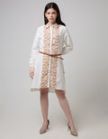 Triset Ladies Blouse Leaf Print