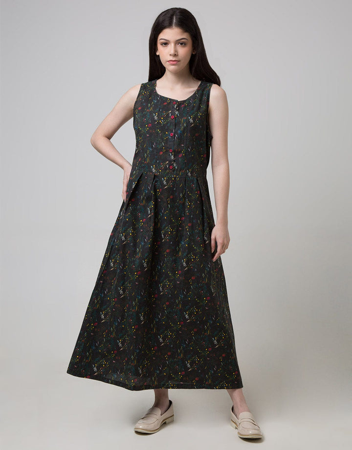 Triset Ladies Dress Motif Full Print