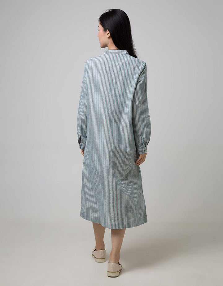 Triset Ladies Dress Stripe