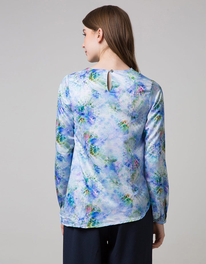 NAHID BLOUSE IN BLUE