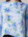 NAHID BLOUSE IN BLUE