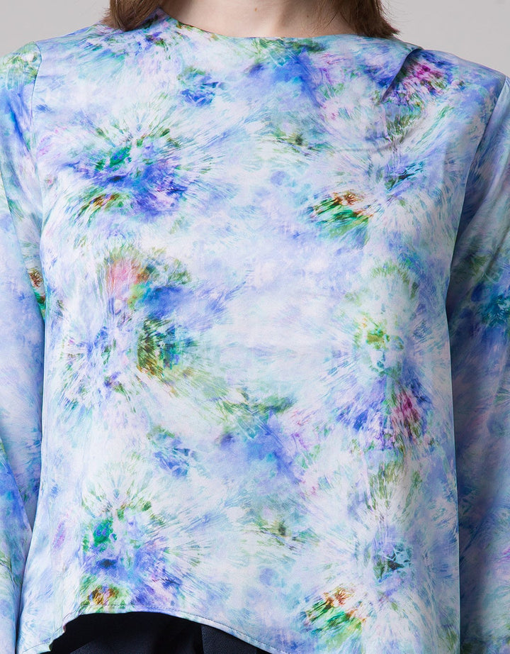NAHID BLOUSE IN BLUE