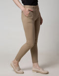 Geela Slim Fit Pants Khaky