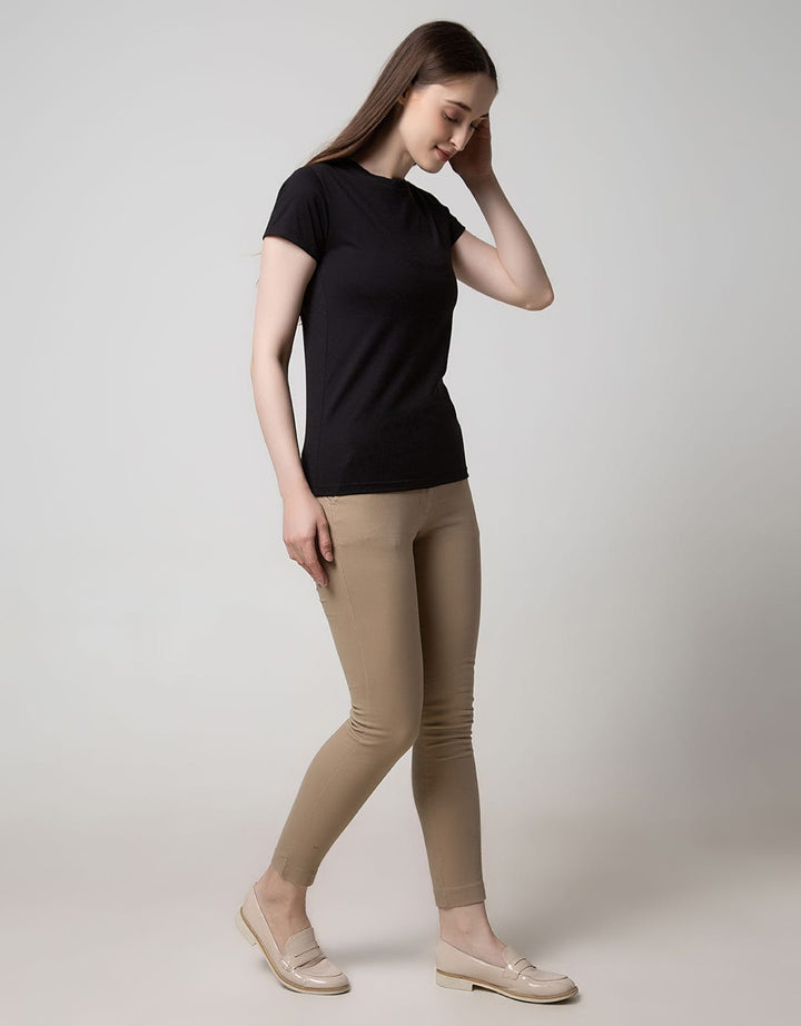 Geela Slim Fit Pants Khaky