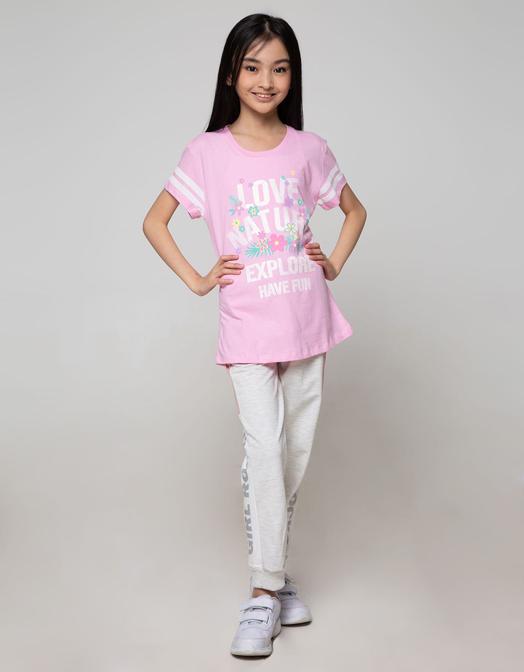 Aero Short Sleeve T-Shirt Print Love Nature