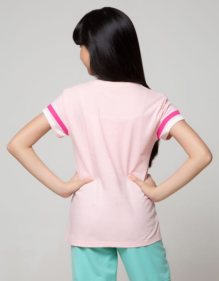 Aero Kids Short Sleeve T-Shirt Stripe Love