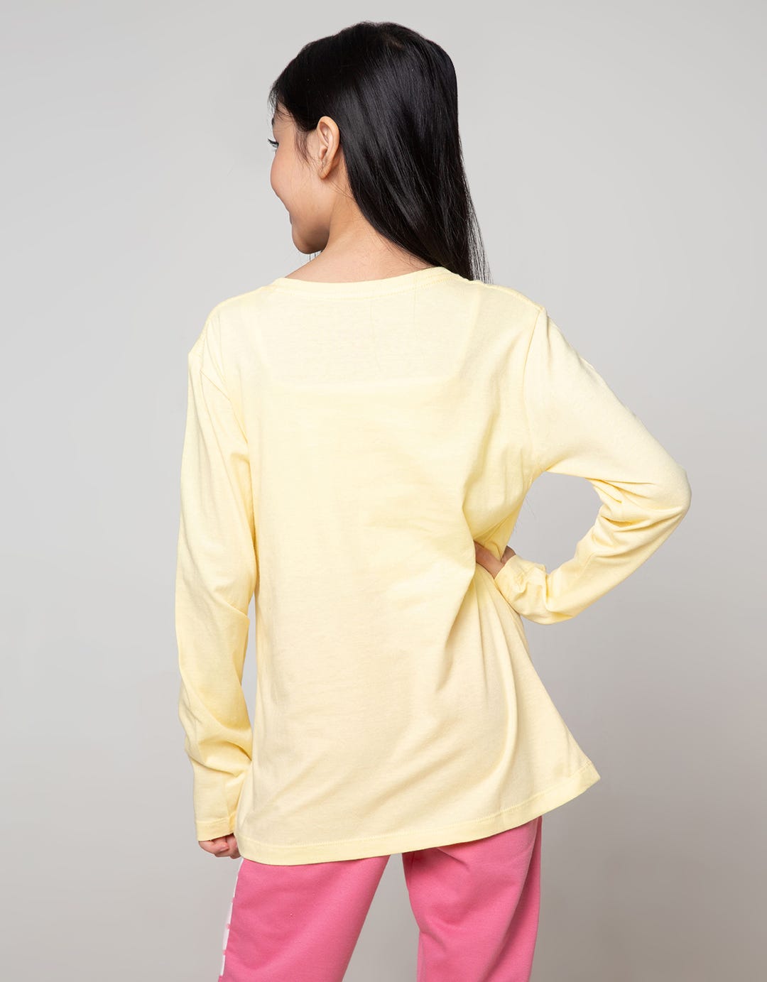 Aero Kids Long Sleeve T-Shirt Ki Stay Powsitive