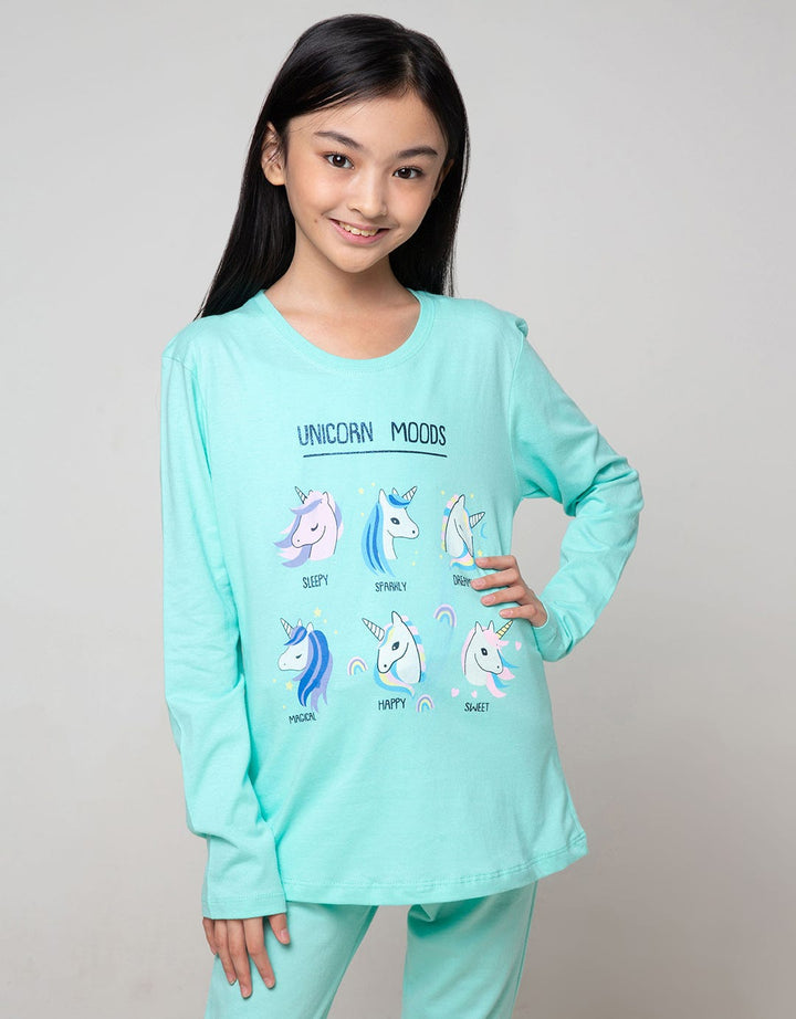 Aero Kids Long Sleeve T-Shirt Ki Unicorn Mood