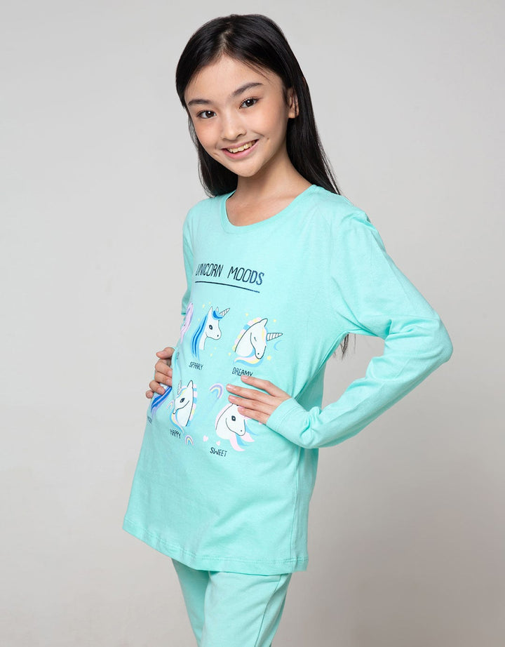Aero Kids Long Sleeve T-Shirt Ki Unicorn Mood