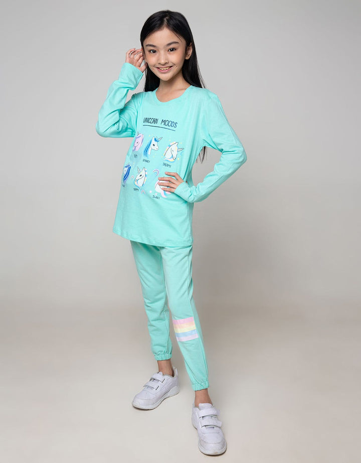 Aero Kids Long Sleeve T-Shirt Ki Unicorn Mood