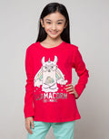 Aero Kids Long Sleeve T-Shirt Ki Llamacorn