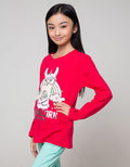 Aero Kids Long Sleeve T-Shirt Ki Llamacorn