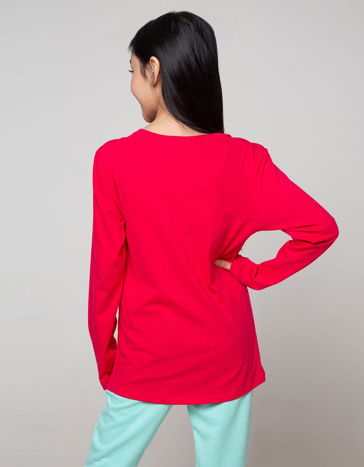 Aero Kids Long Sleeve T-Shirt Ki Llamacorn