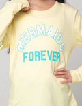 Aero Kids Long Sleeve T-Shirt Ki Stripe Mermaid Forever