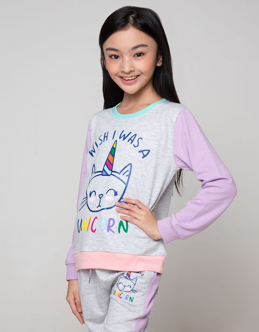 SWEATSHIRT WISH I WA