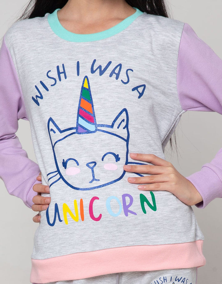 SWEATSHIRT WISH I WA