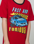 Aero Kids Short Sleeve T-Shirt Printnofloc Fast And Furious Painting Team
