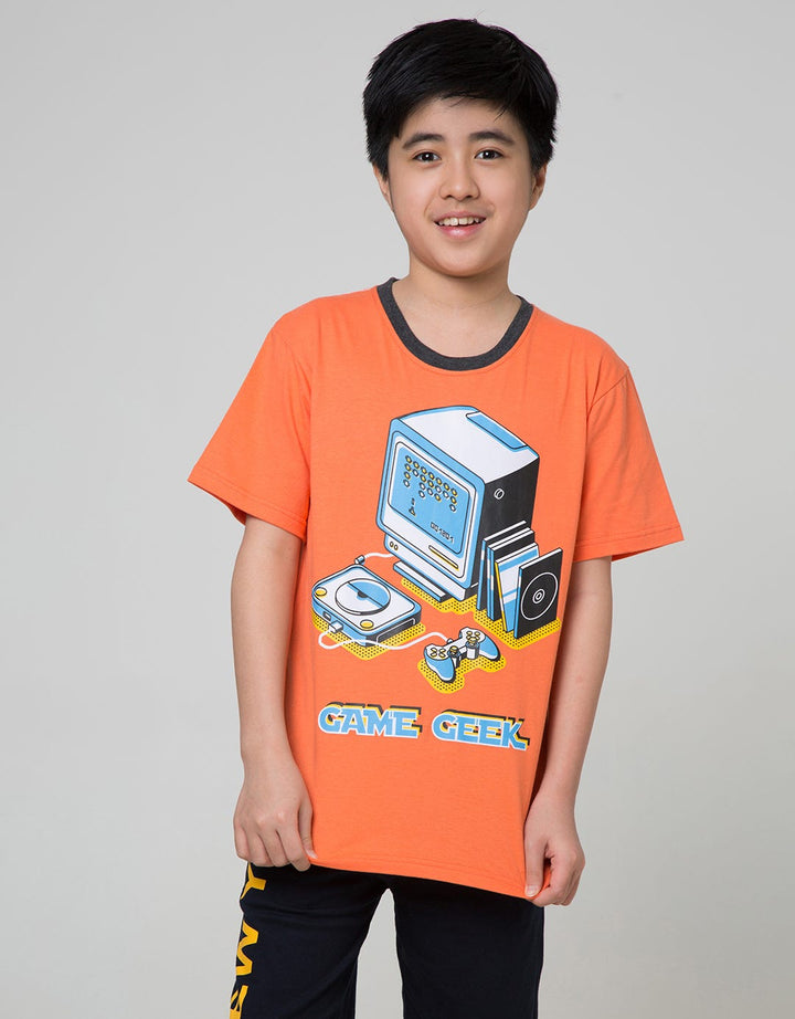 Aero Kids Short Sleeve T-Shirt Printnofloc Lukis Team