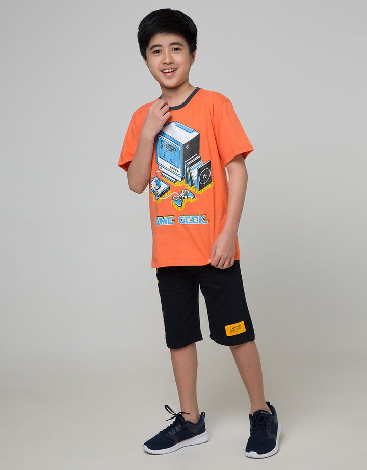 Aero Kids Short Sleeve T-Shirt Printnofloc Lukis Team