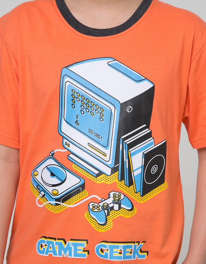 Aero Kids Short Sleeve T-Shirt Printnofloc Lukis Team