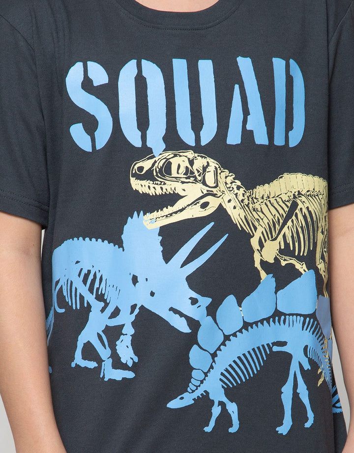 Aero Short Sleeve T-Shirt Basic Print Dino Squad