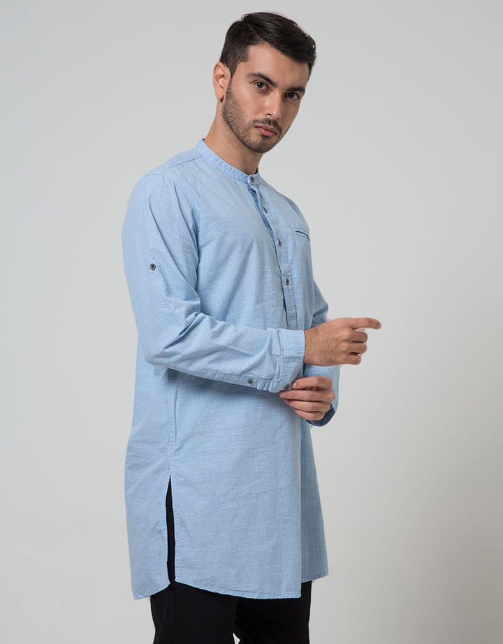Gabs Stylish Kemeja Koko Lengan panjang Pria