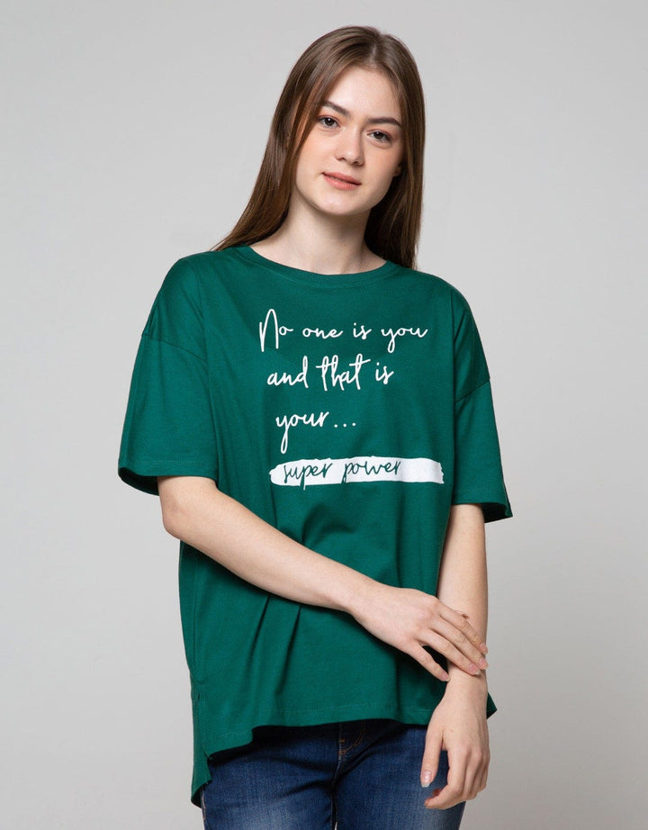 Nevada Short Sleeve T-Shirt Tencel Oversized No One Is You