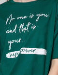 Nevada Short Sleeve T-Shirt Tencel Oversized No One Is You