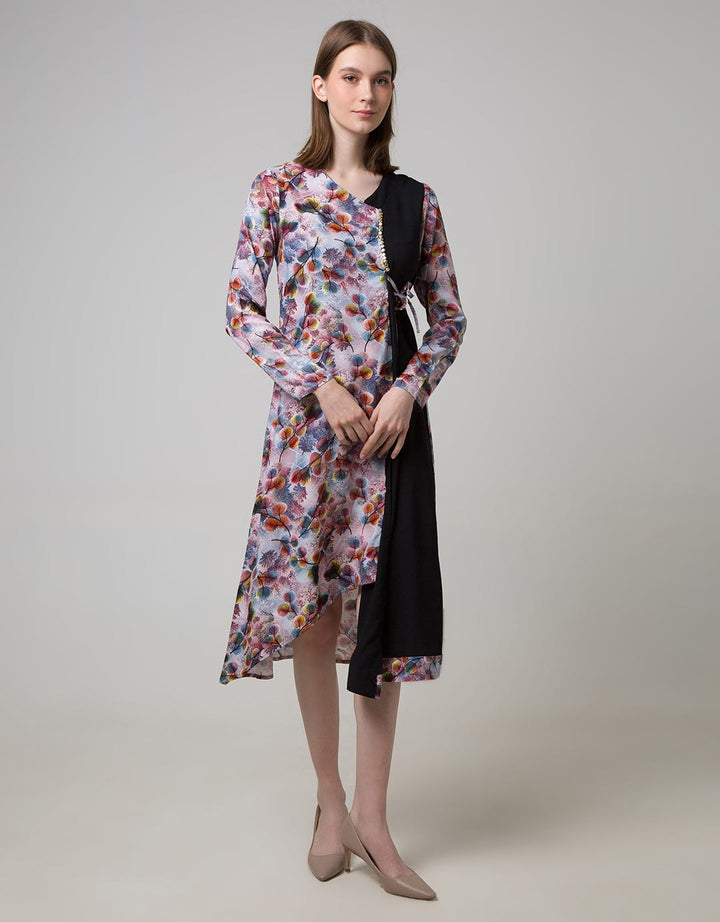 Azzar Remina Tunic Leaf Print