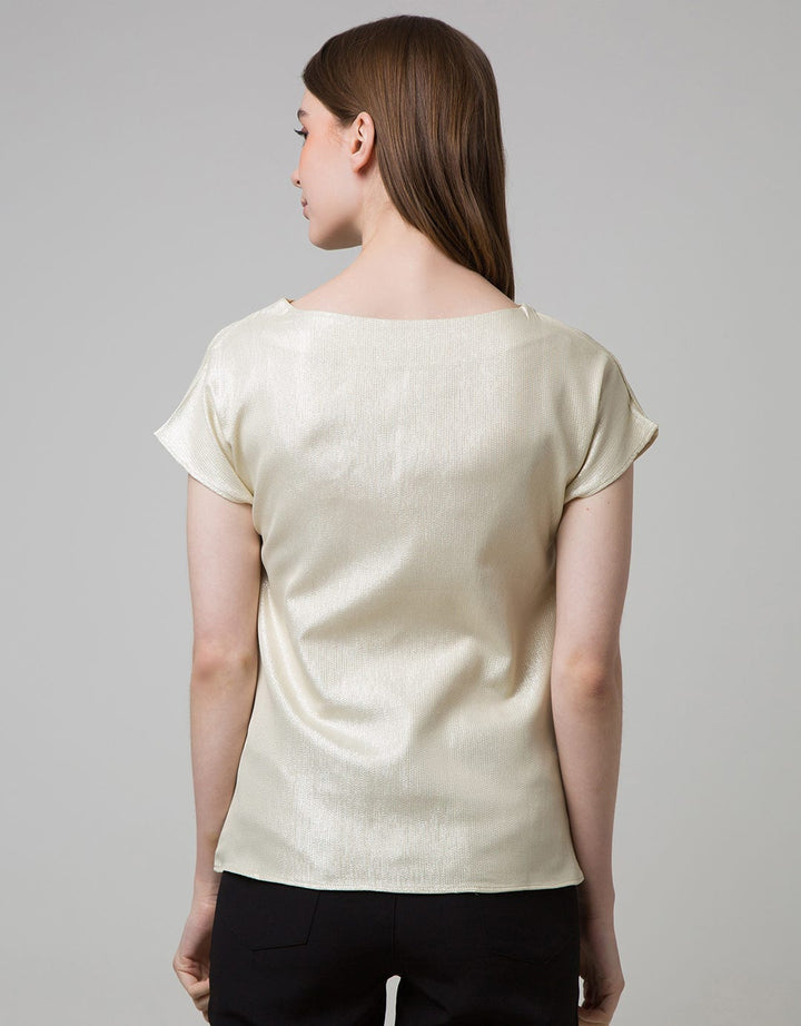Sophitix Kiwi Blouse In Pink Glitter