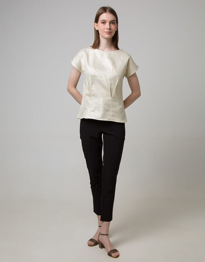 Sophitix Kiwi Blouse In Pink Glitter