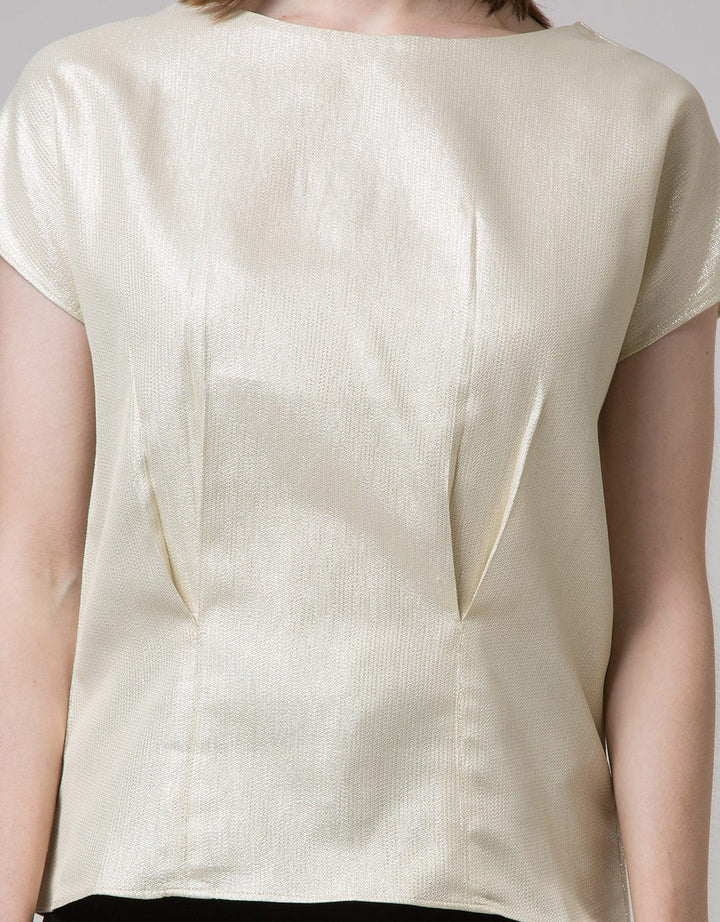 Sophitix Kiwi Blouse In Pink Glitter
