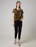 Sophistix Elio Blouse In Brown Print