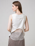 Sophistix Sharin Blouse With Lace In Black