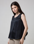 Sophistix Sharin Blouse With Lace In Black