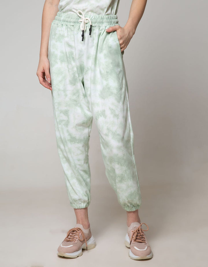 JOGGER LP TERRY PRT
