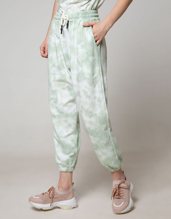 JOGGER LP TERRY PRT