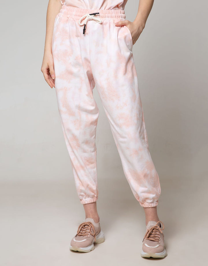 JOGGER LP TERRY PRT