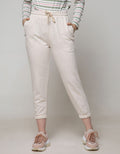 Nevada Jogger Long Pants Terry Solid Zipper