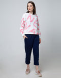 Nevada Long Pants Terry Solid Ruffle Double Rope