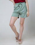 Nevada Short Pants Terry Solid Zipper Pocket