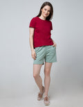 Nevada Short Pants Terry Solid Zipper Pocket