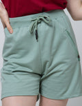 Nevada Short Pants Terry Solid Zipper Pocket