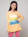 Aero Kids Long Sleeve T-Shirt Ki Stripe Be Strong